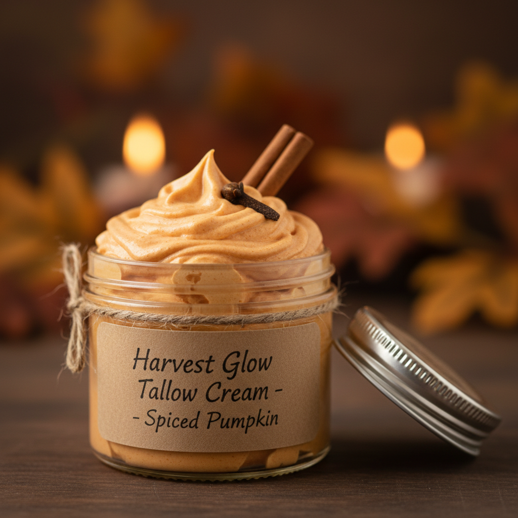 Coming Soon: Pumpkin Spice Whipped Tallow Cream
