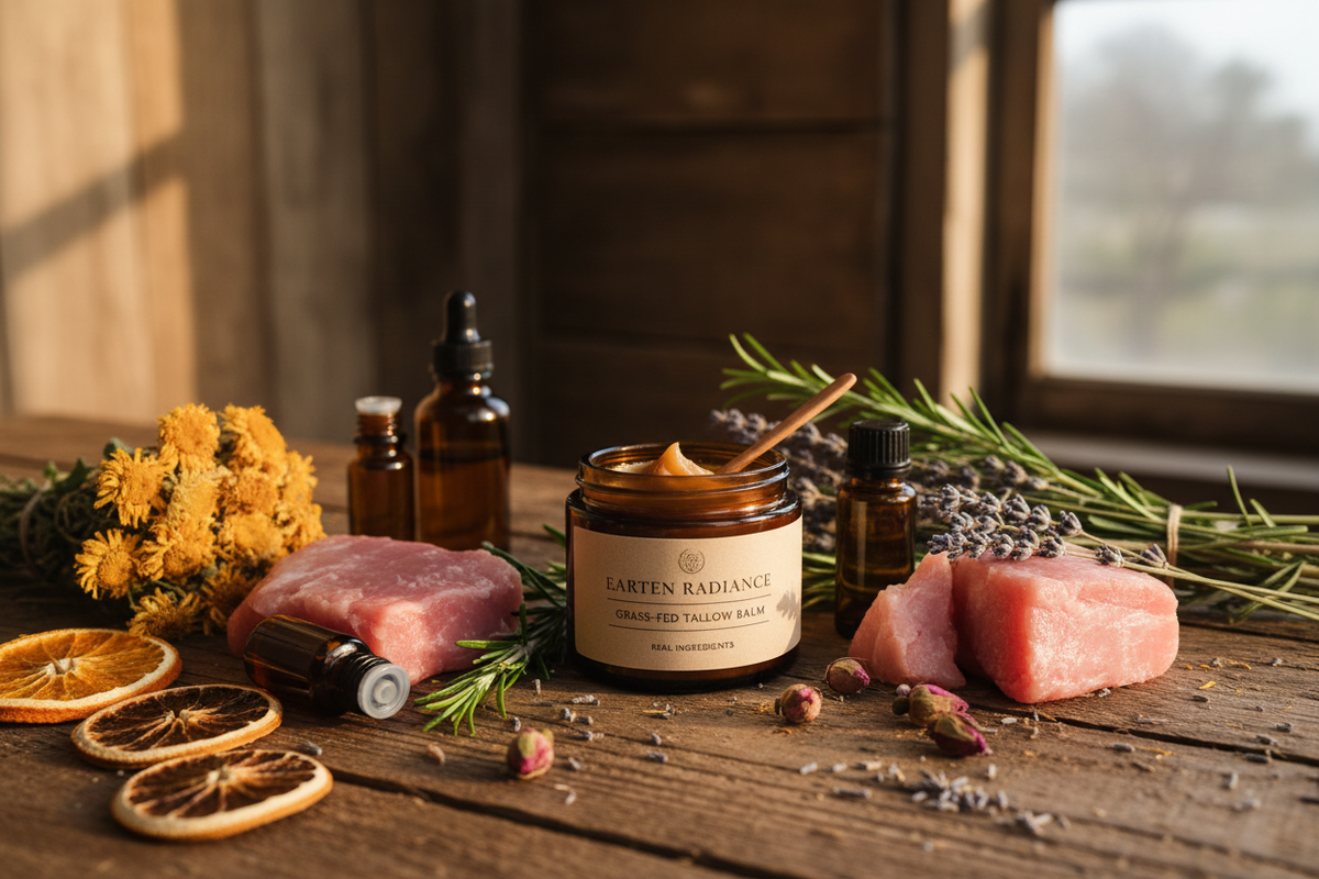 How Tallow Benefits Dry and Mature Skin with Real Ingredients