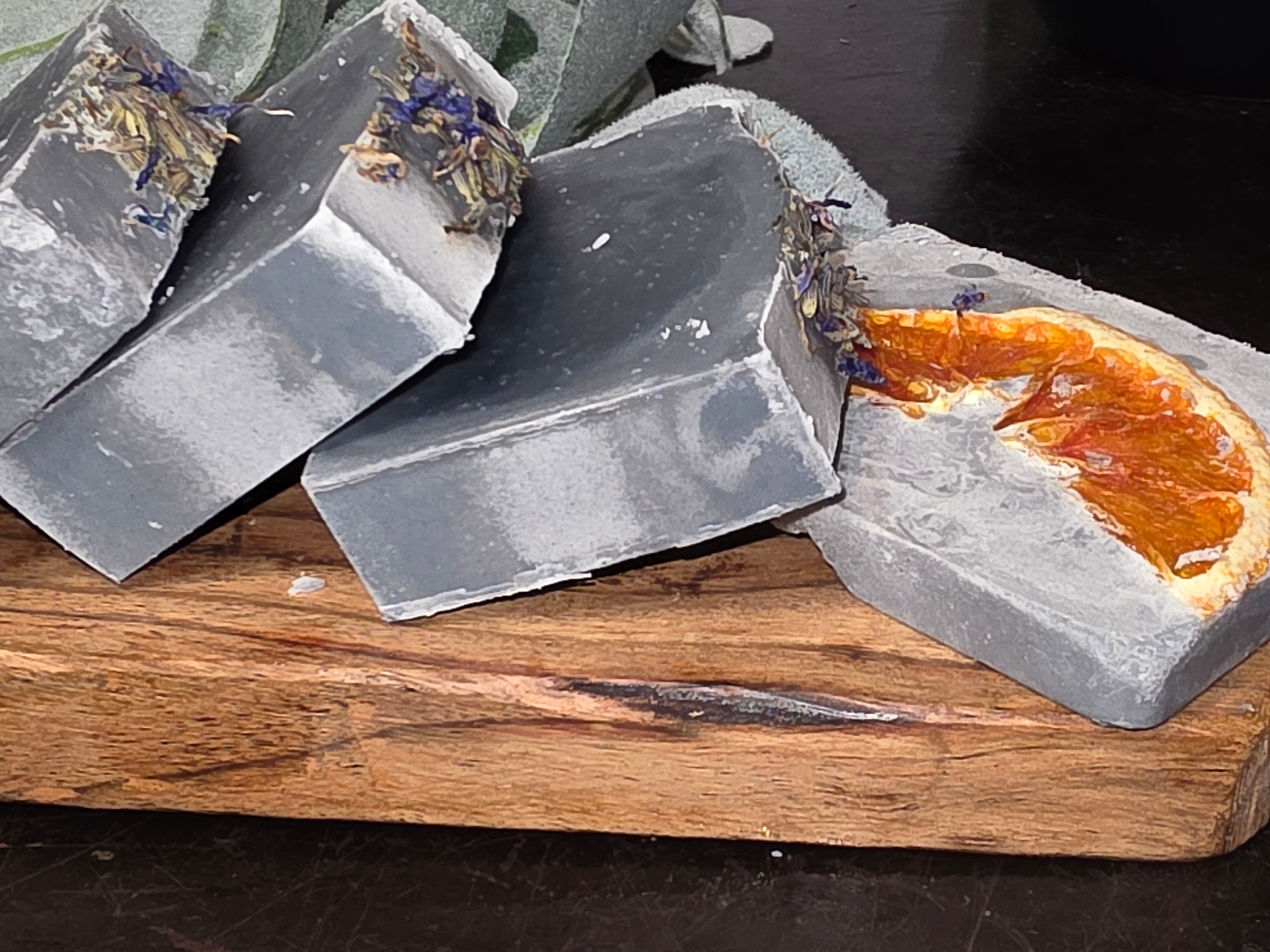 Activated Charcoal & Bergamot Facial Soap