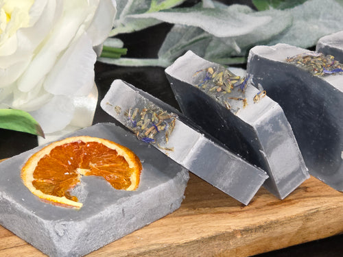 Activated Charcoal & Bergamot Facial Soap