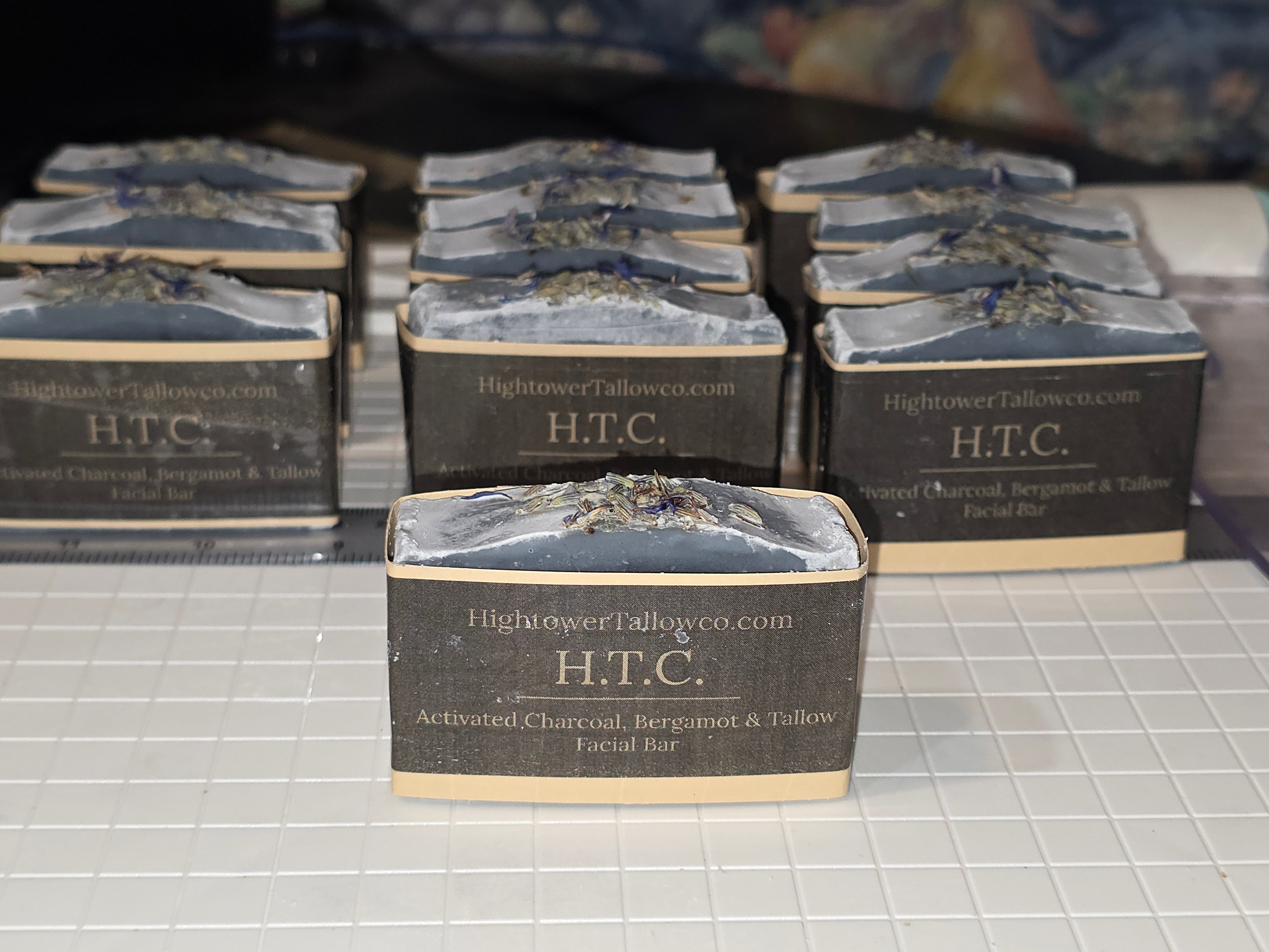 Activated Charcoal & Bergamot Facial Soap