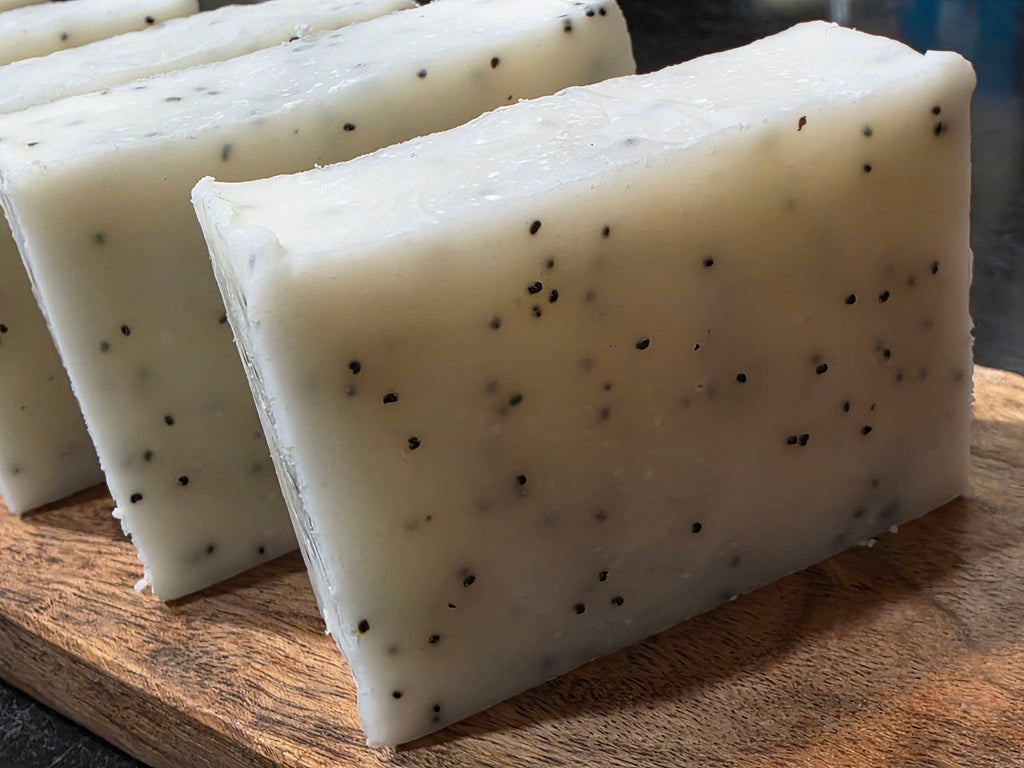 Orange & Vanilla Poppy Seed Tallow Soap