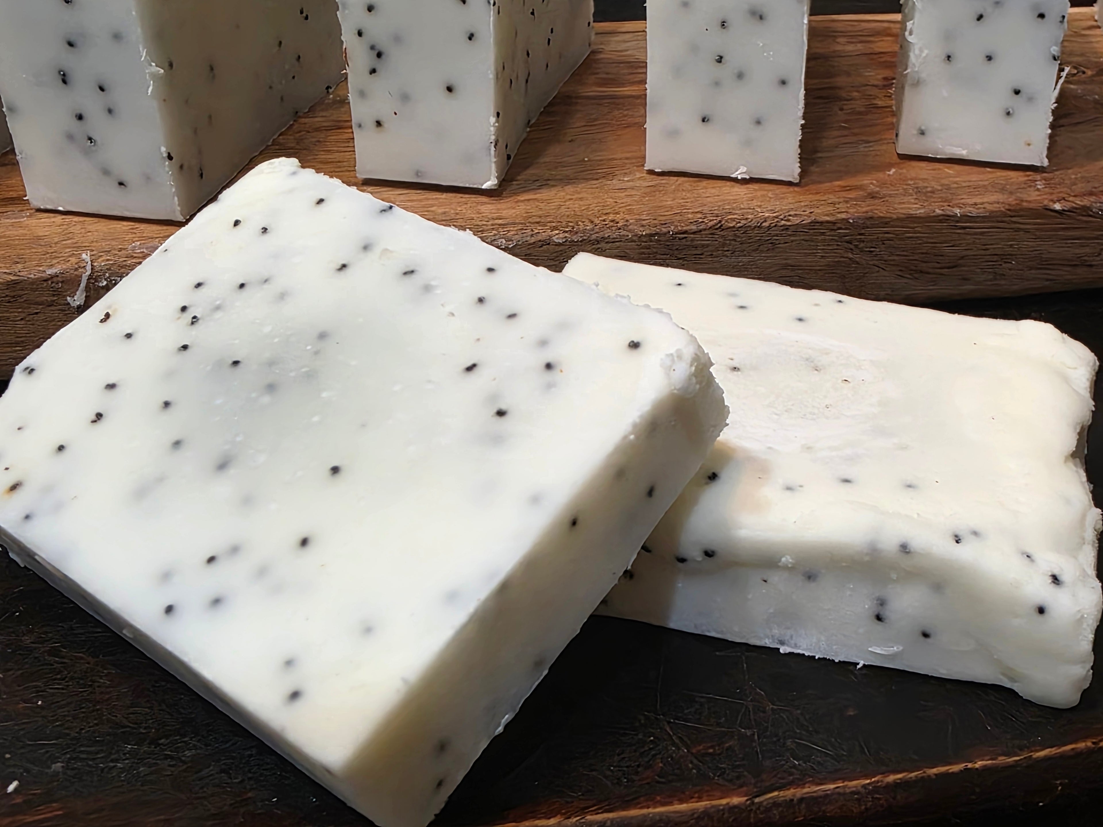 Orange & Vanilla Poppy Seed Tallow Soap