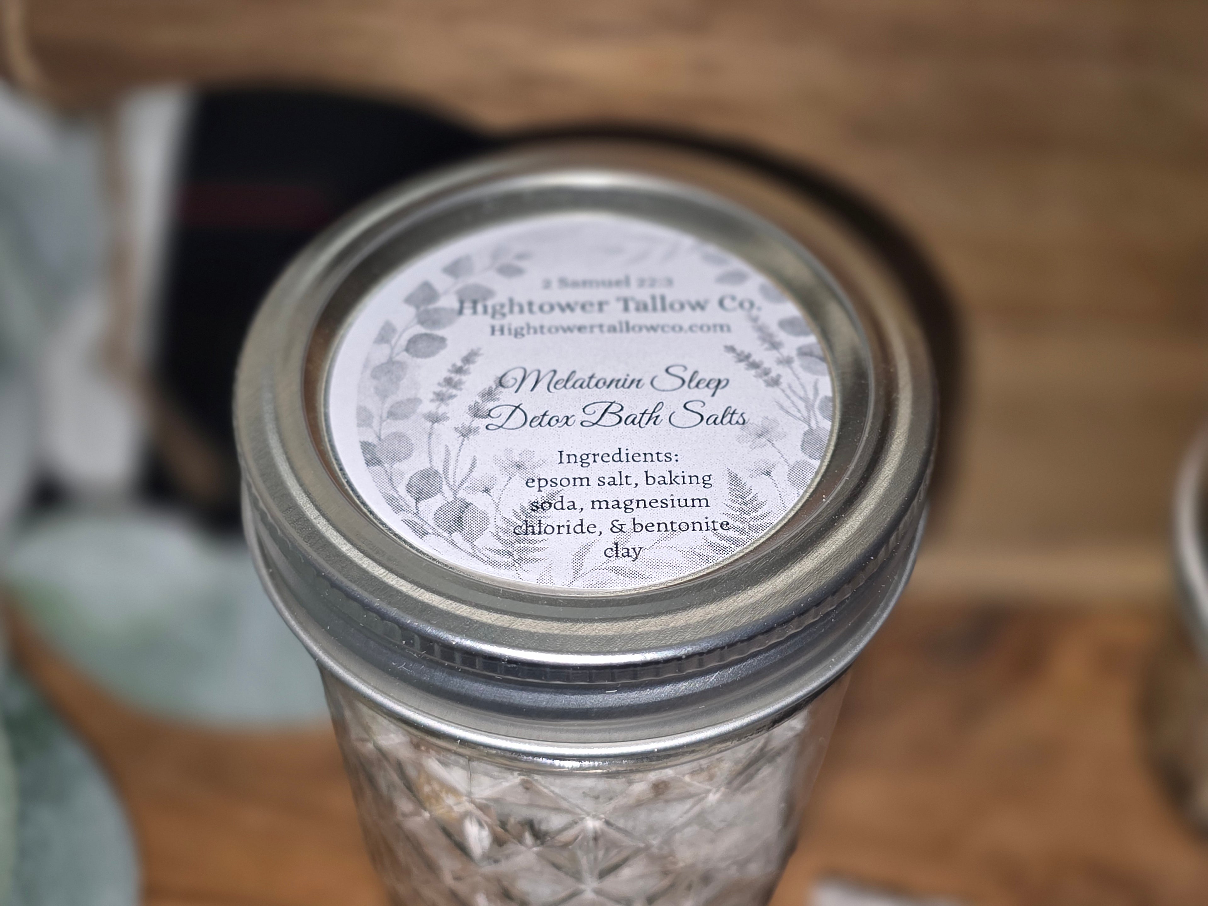 Melatonin Sleep Detox Bath Salts