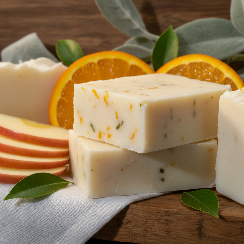Apples and Oranges Shampoo Bar