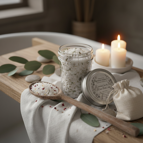 Colloidal Oats and Rose Detox Bath Salts