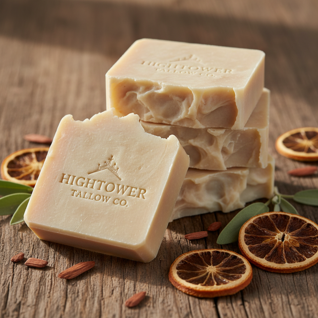 Orange and Cedar Tallow Soap