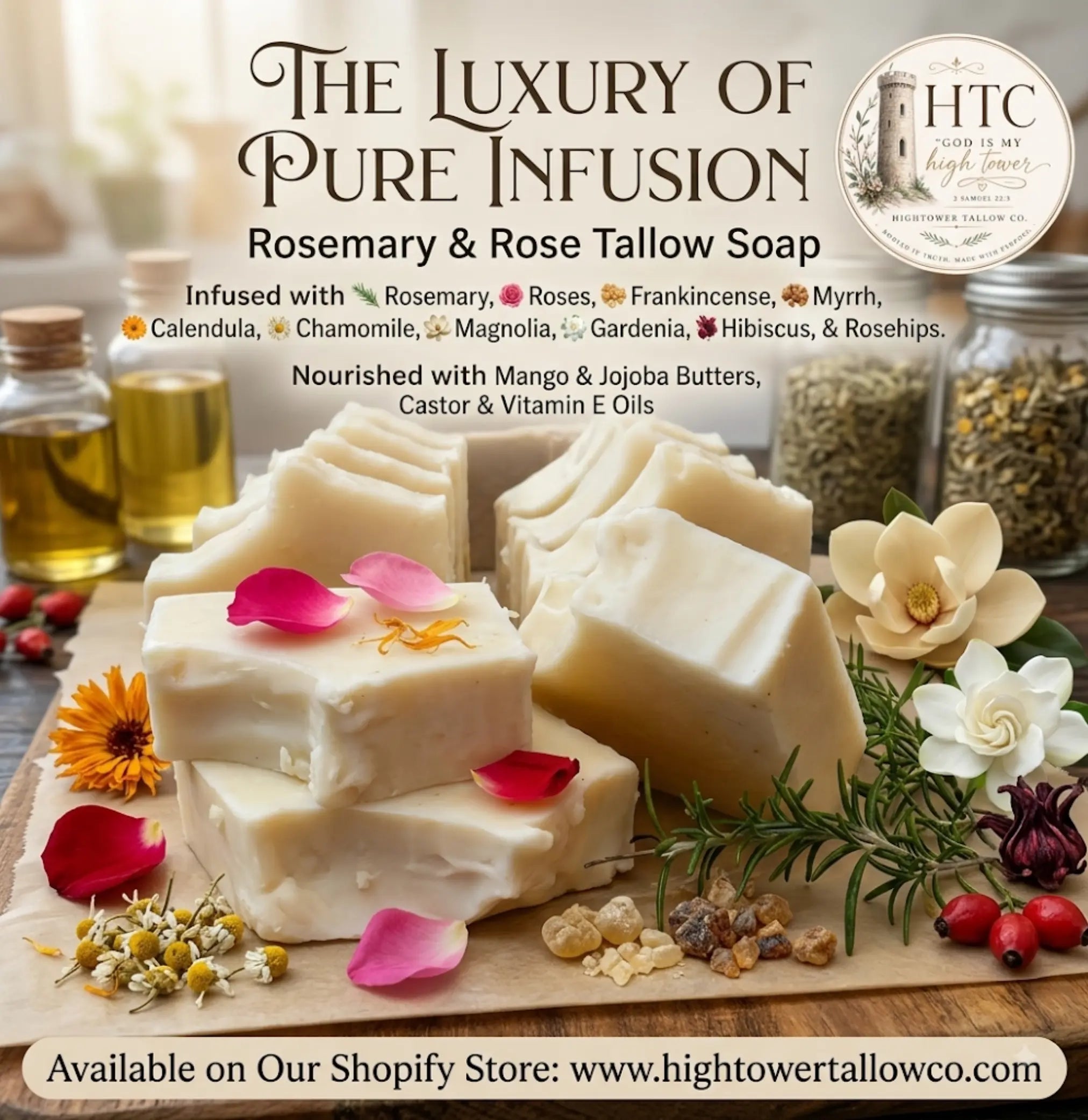 Rosemary and Rose In-Shower Skin Care Duo