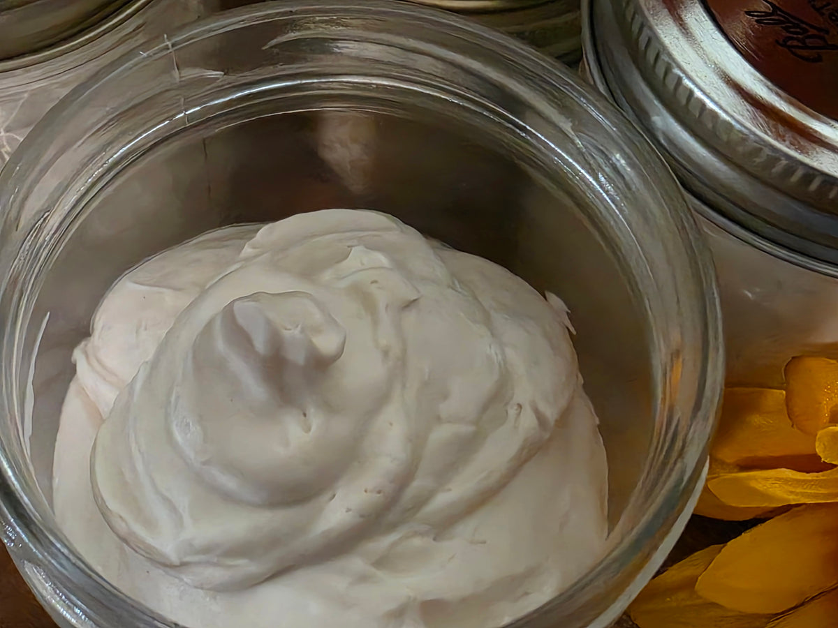 Orange & Cedar Tallow Sugar Scrub | Exfoliating Grass-Fed Tallow Body Scrub