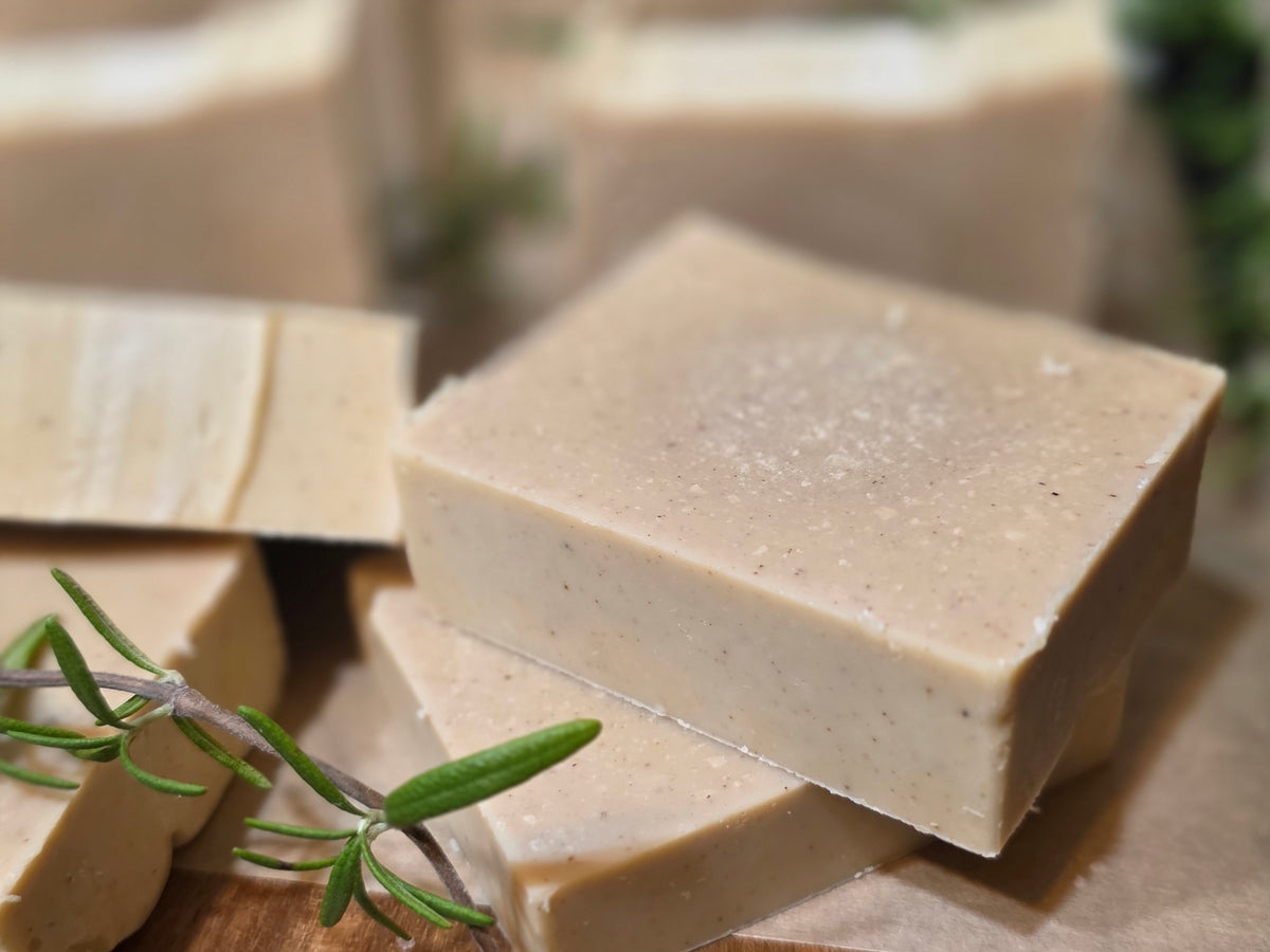 Rosemary & Neroli Tallow-Infused Shampoo Bar | Botanical Scalp & Hair Care