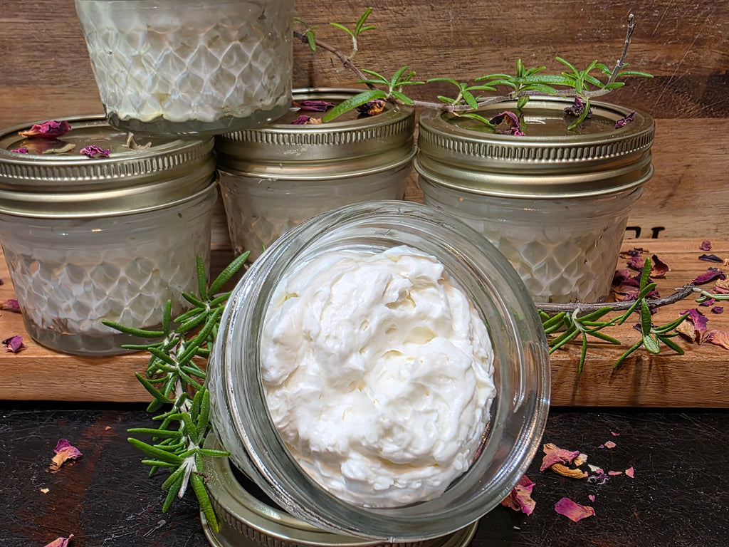 Rosemary & Rose Botanical-Infused Tallow In-Shower Body Butter