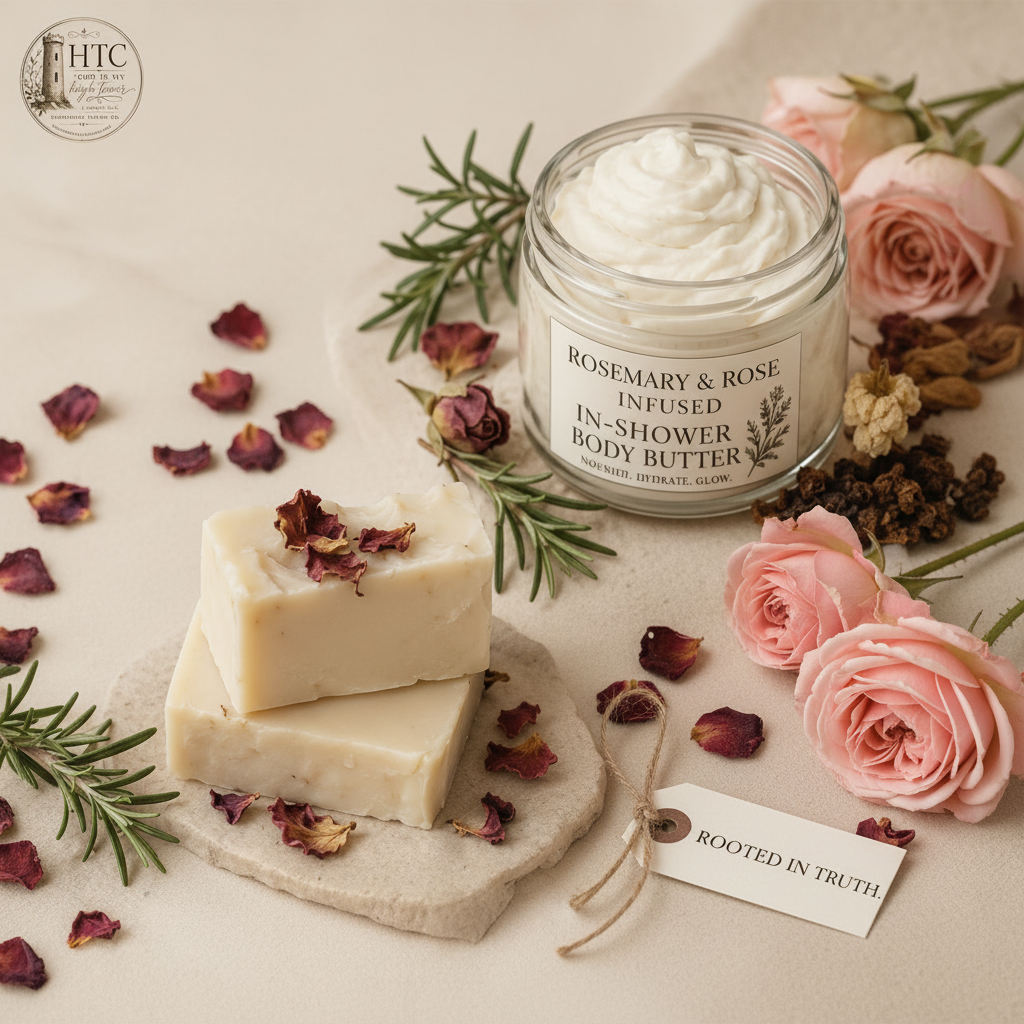 Rosemary and Rose In-Shower Skin Care Duo